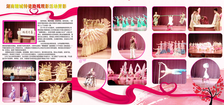 湖南精城贊助燕趙·恒愛(ài)殘疾人藝術(shù)團(tuán)圓滿(mǎn)演出
